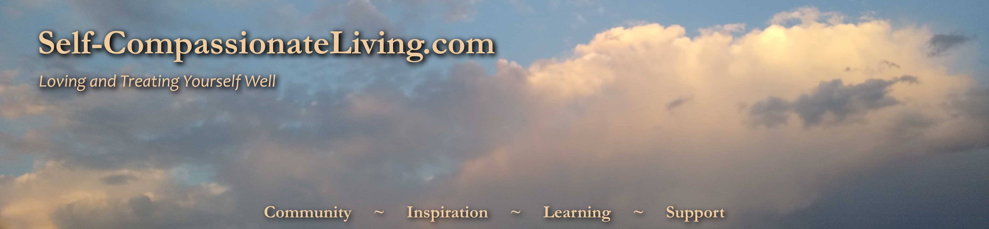 Self-Compassionate Living - A community focused on loving and treating yourself well.